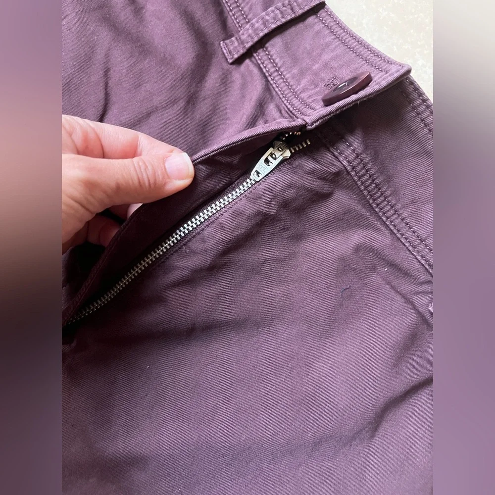 COS Burgundy Wide-Leg Pants - Picture 5 of 12